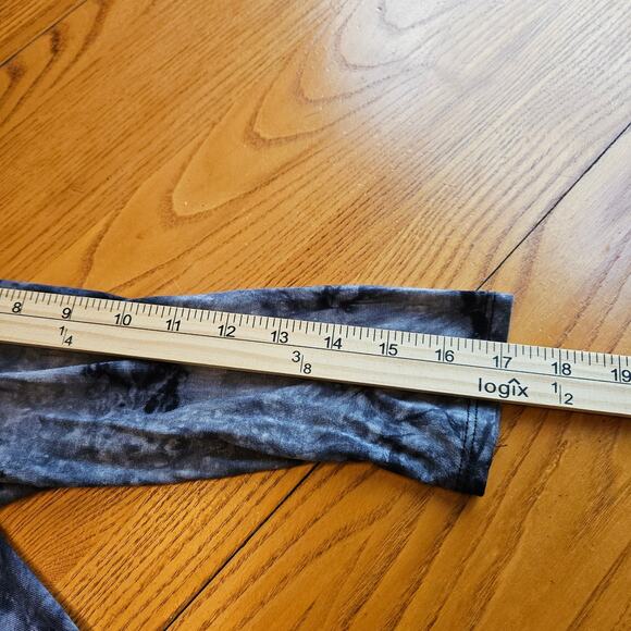 LTX Sportswear Womens Tie-Dye Boho Grunge Tunic Top Shark Bite Mini Dress Size L - Picture 9 of 11